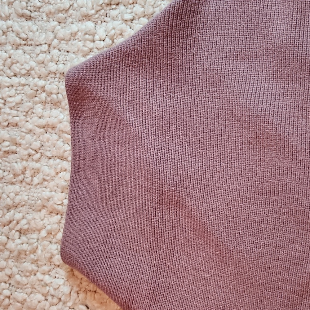 Ash & antler mauve mockneck  drop shoulder batwing sleeves - Picture 4 of 8